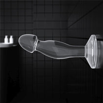 FLAWLESS CLEAR PROSTATE PLUG 6.5'' CLEAR