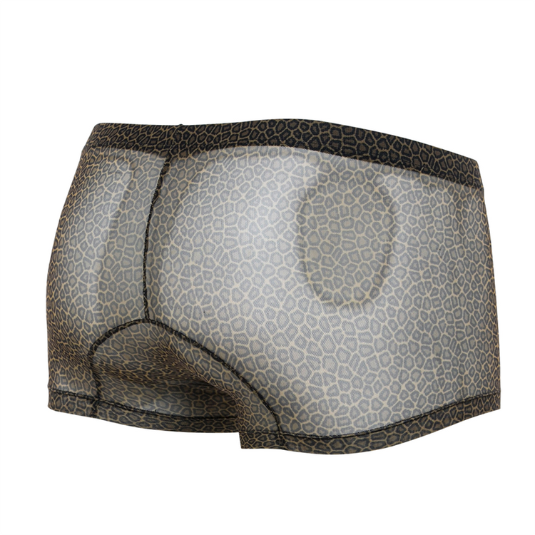 BOXER TULL POUCH PRINT LEOPARD