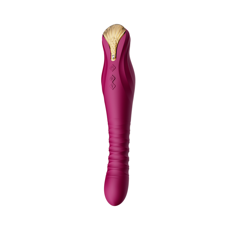 Vibrador de Lujo King Velvet Purple Controlado por APP Bluetooth by ZALO